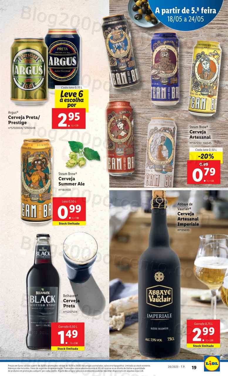 Antevis&atilde;o Folheto LIDL Promo&ccedil;&otilde;es de 18 a 24 maio