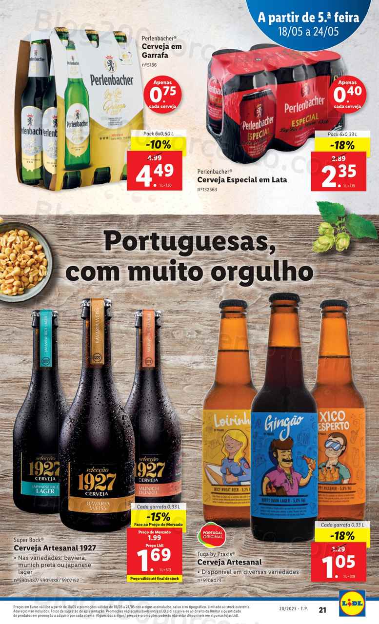 Antevis&atilde;o Folheto LIDL Promo&ccedil;&otilde;es de 18 a 24 maio