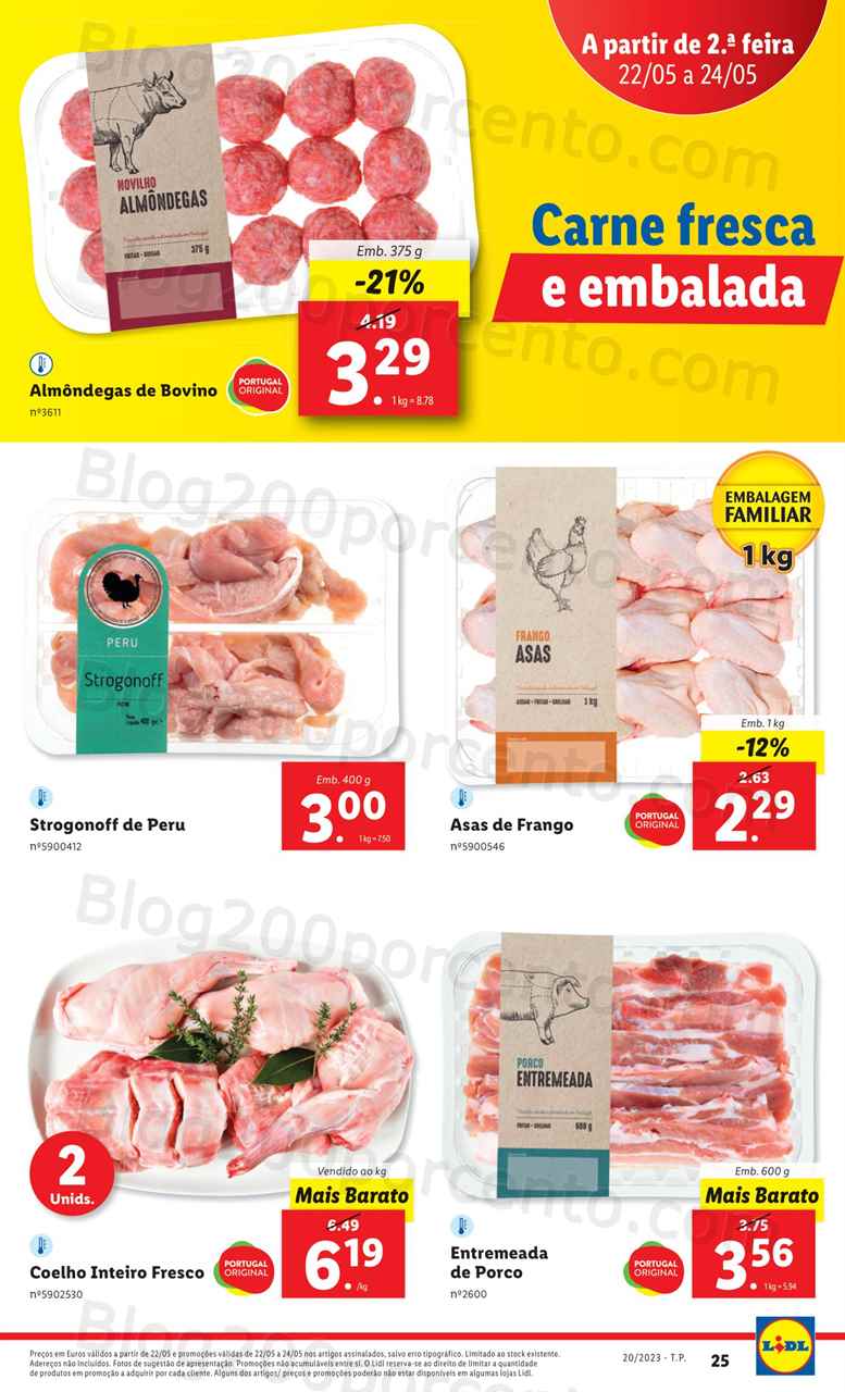 Antevis&atilde;o Folheto LIDL Promo&ccedil;&otilde;es de 18 a 24 maio