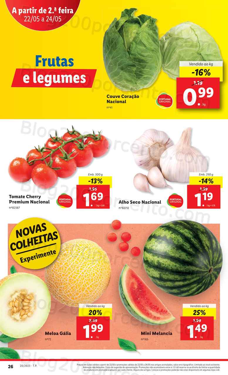 Antevis&atilde;o Folheto LIDL Promo&ccedil;&otilde;es de 18 a 24 maio