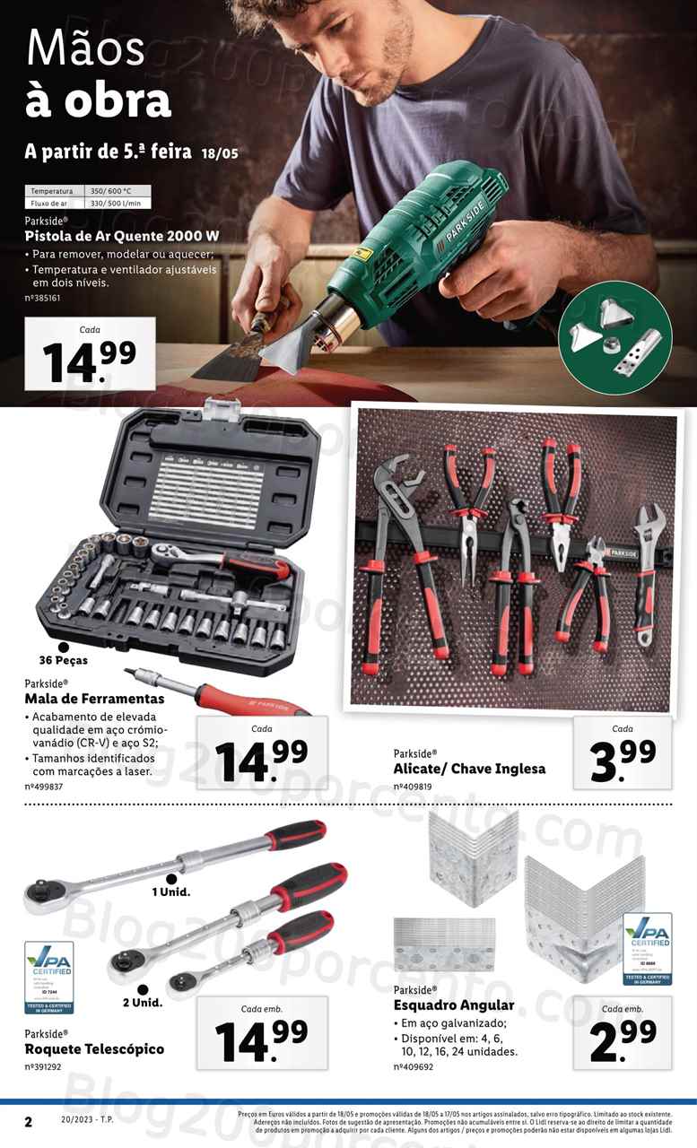 Antevis&atilde;o Folheto LIDL Promo&ccedil;&otilde;es de 18 a 24 maio