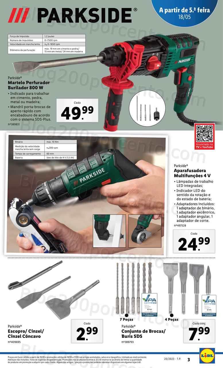 Antevis&atilde;o Folheto LIDL Promo&ccedil;&otilde;es de 18 a 24 maio