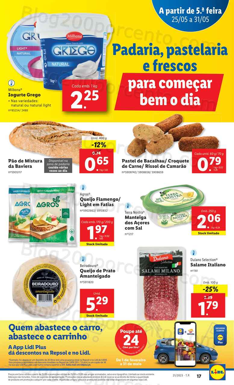 Folheto LIDL Supermercado Promo&ccedil;&otilde;es de 25 a 31 maio