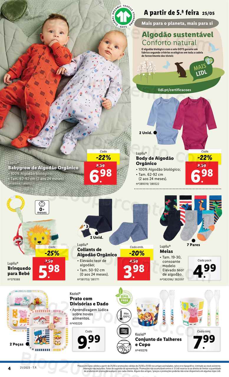 Folheto LIDL Bazar Promo&ccedil;&otilde;es de 25 a 31 maio