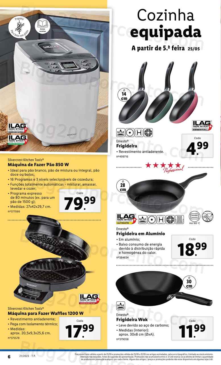 Folheto LIDL Bazar Promo&ccedil;&otilde;es de 25 a 31 maio