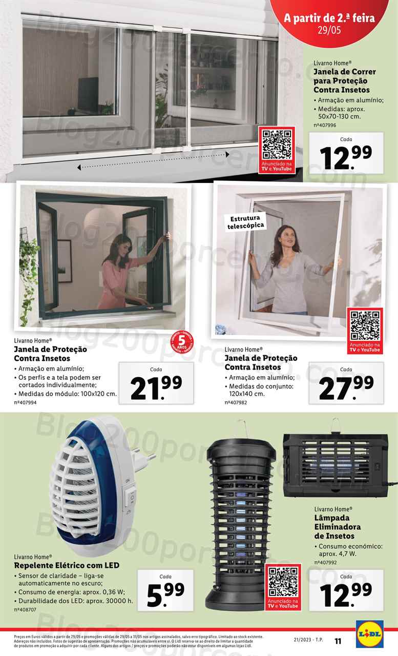 Folheto LIDL Bazar Promo&ccedil;&otilde;es de 25 a 31 maio