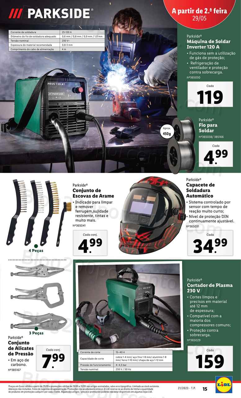 Folheto LIDL Bazar Promo&ccedil;&otilde;es de 25 a 31 maio