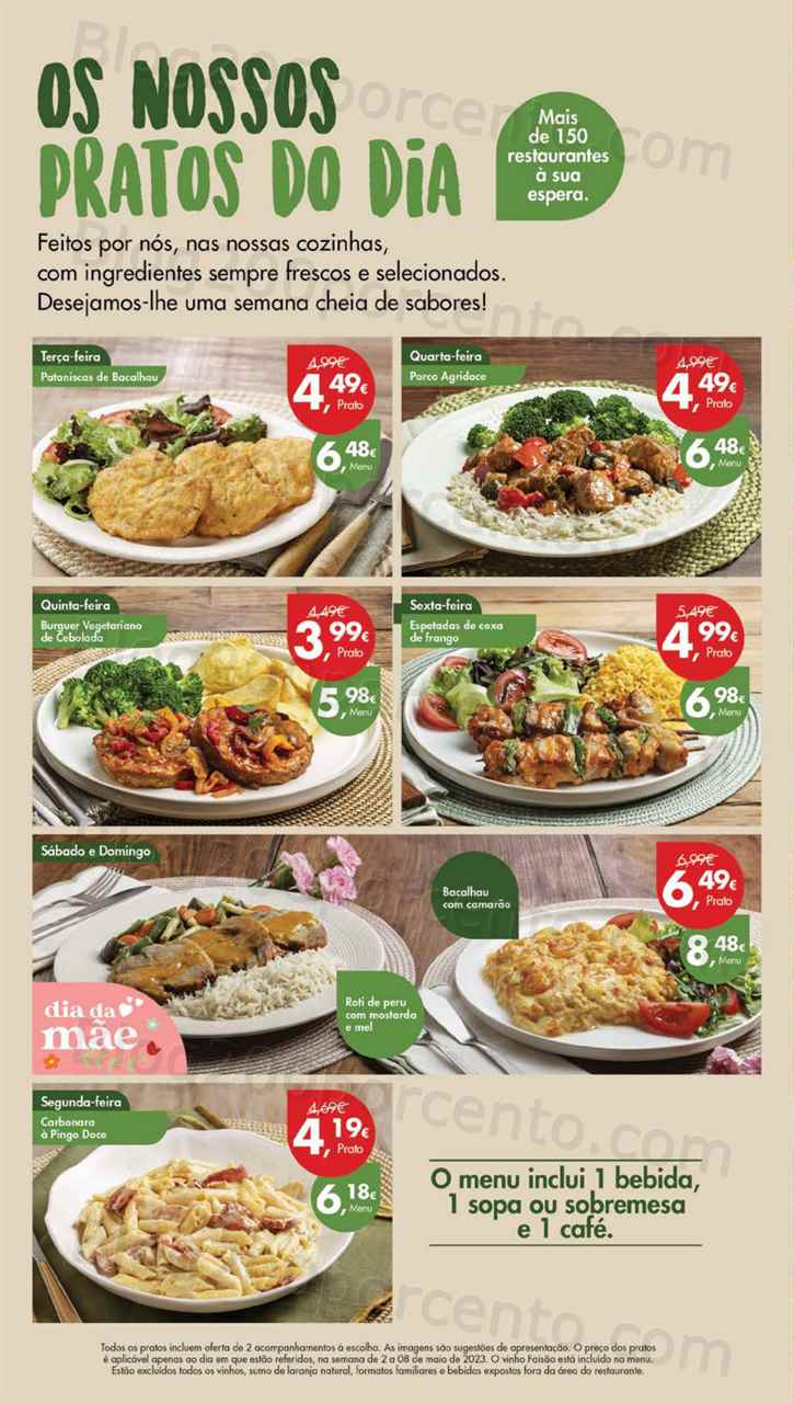 Folheto Pingo Doce Lojas Grandes Promo&ccedil;&otilde;es de 2 a 8 maio