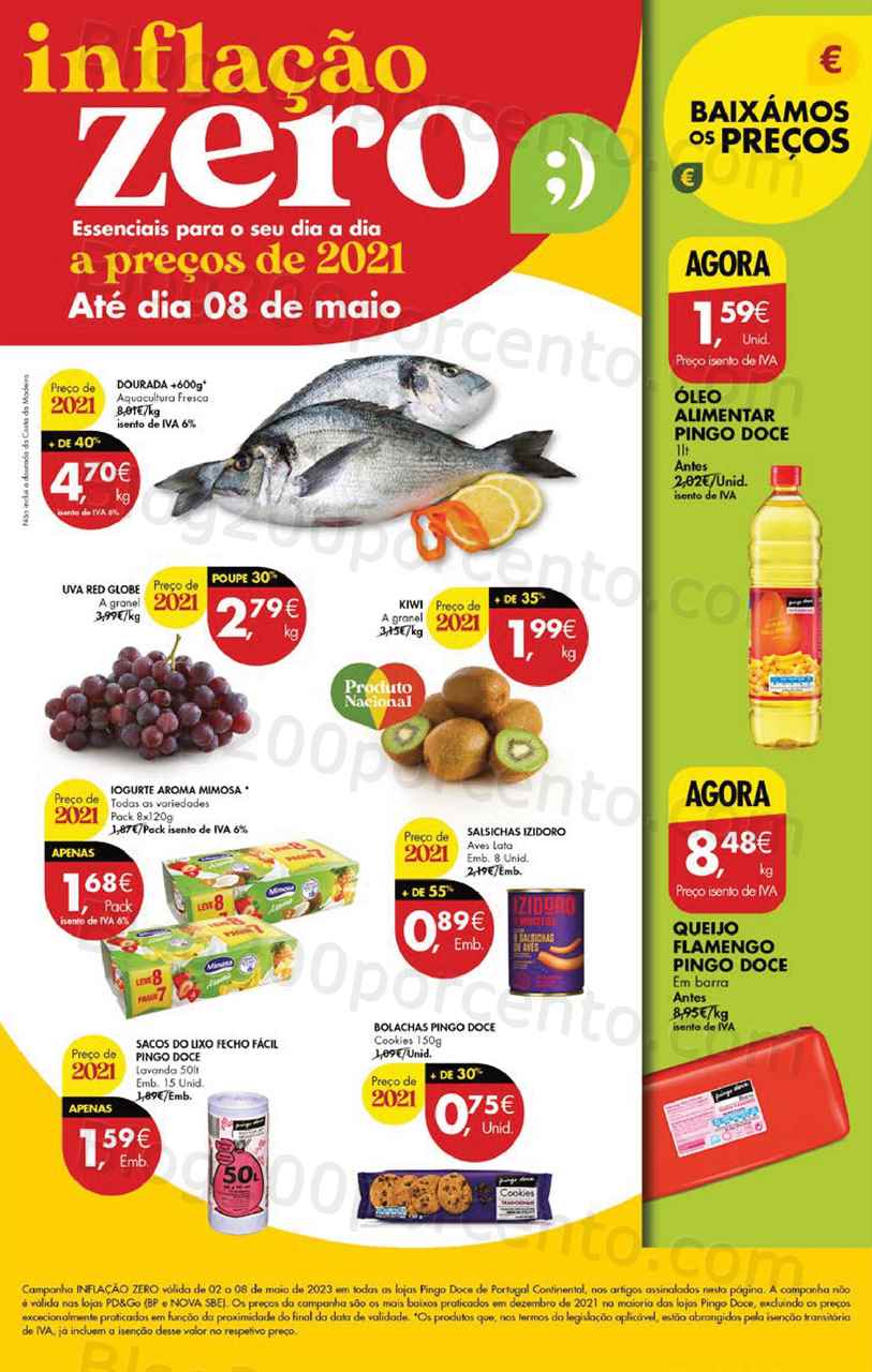 Folheto Pingo Doce Promo&ccedil;&otilde;es Fim de Semana – 5 a 8 maio