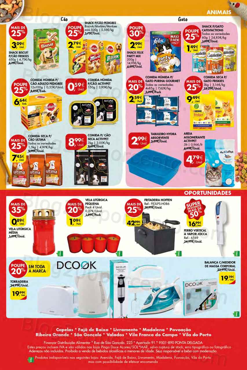 Folheto Pingo Doce A&ccedil;ores Promo&ccedil;&otilde;es de 11 a 17 maio