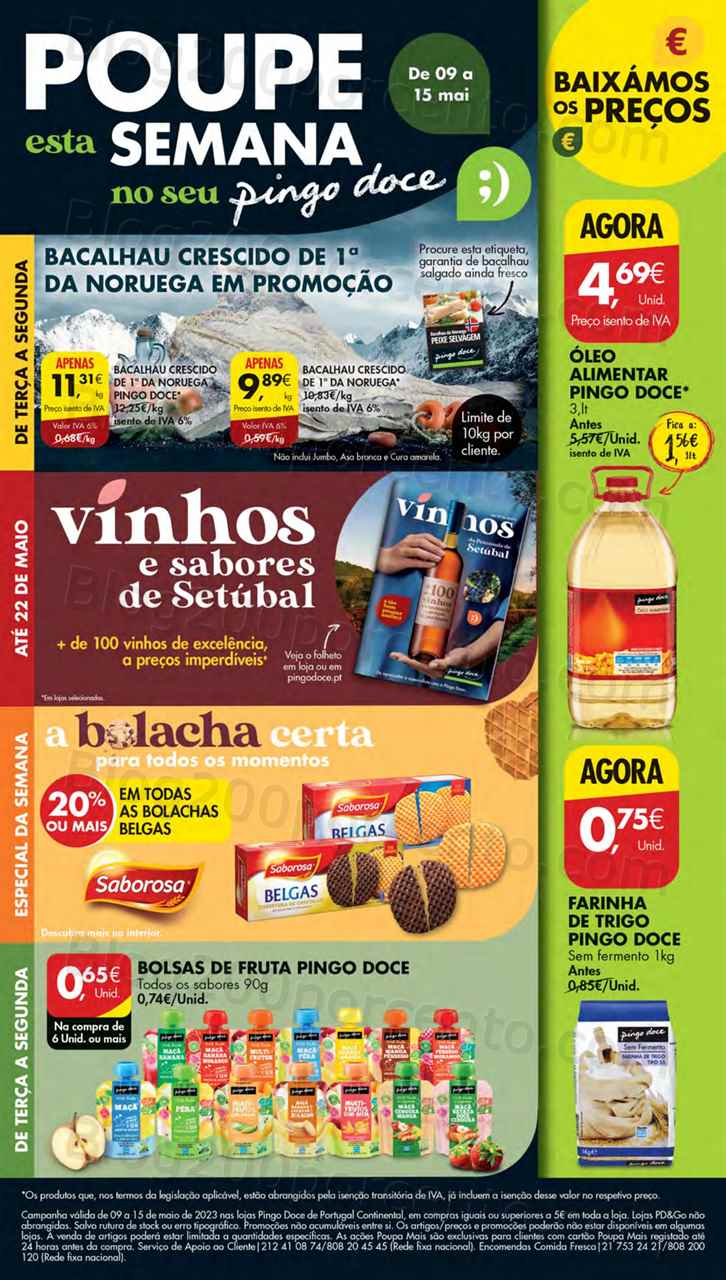 Folheto Pingo Doce Lojas Pequenas Promo&ccedil;&otilde;es de 9 a 15 de maio