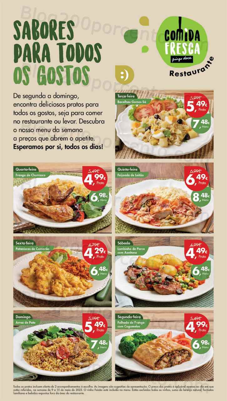 Folheto Pingo Doce Lojas Grandes Promo&ccedil;&otilde;es de 9 a 15 de maio