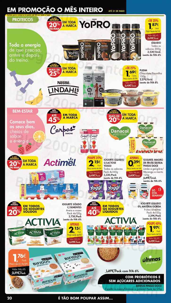 Folheto Pingo Doce Lojas Grandes Promo&ccedil;&otilde;es de 9 a 15 de maio