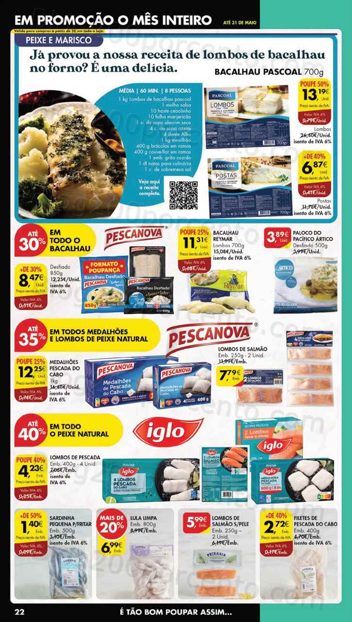Folheto Pingo Doce Lojas Grandes Promo&ccedil;&otilde;es de 9 a 15 de maio