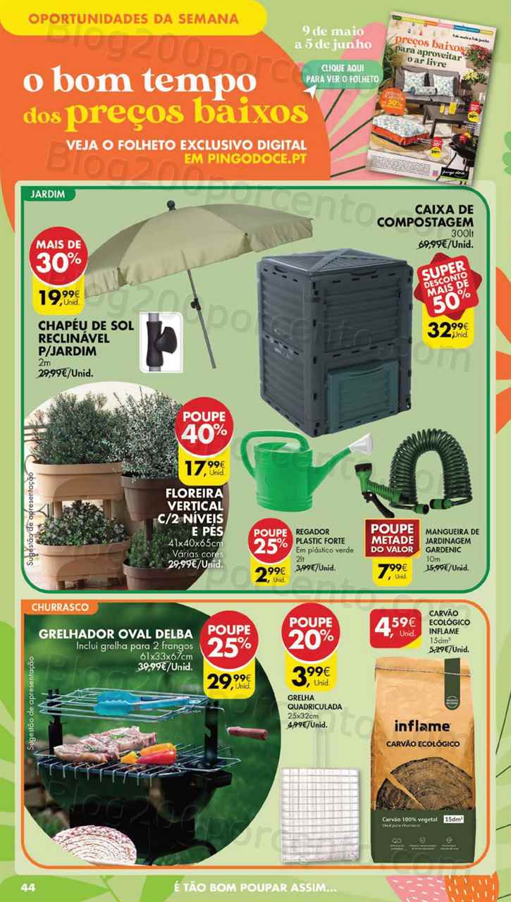 Folheto Pingo Doce Lojas Grandes Promo&ccedil;&otilde;es de 9 a 15 de maio
