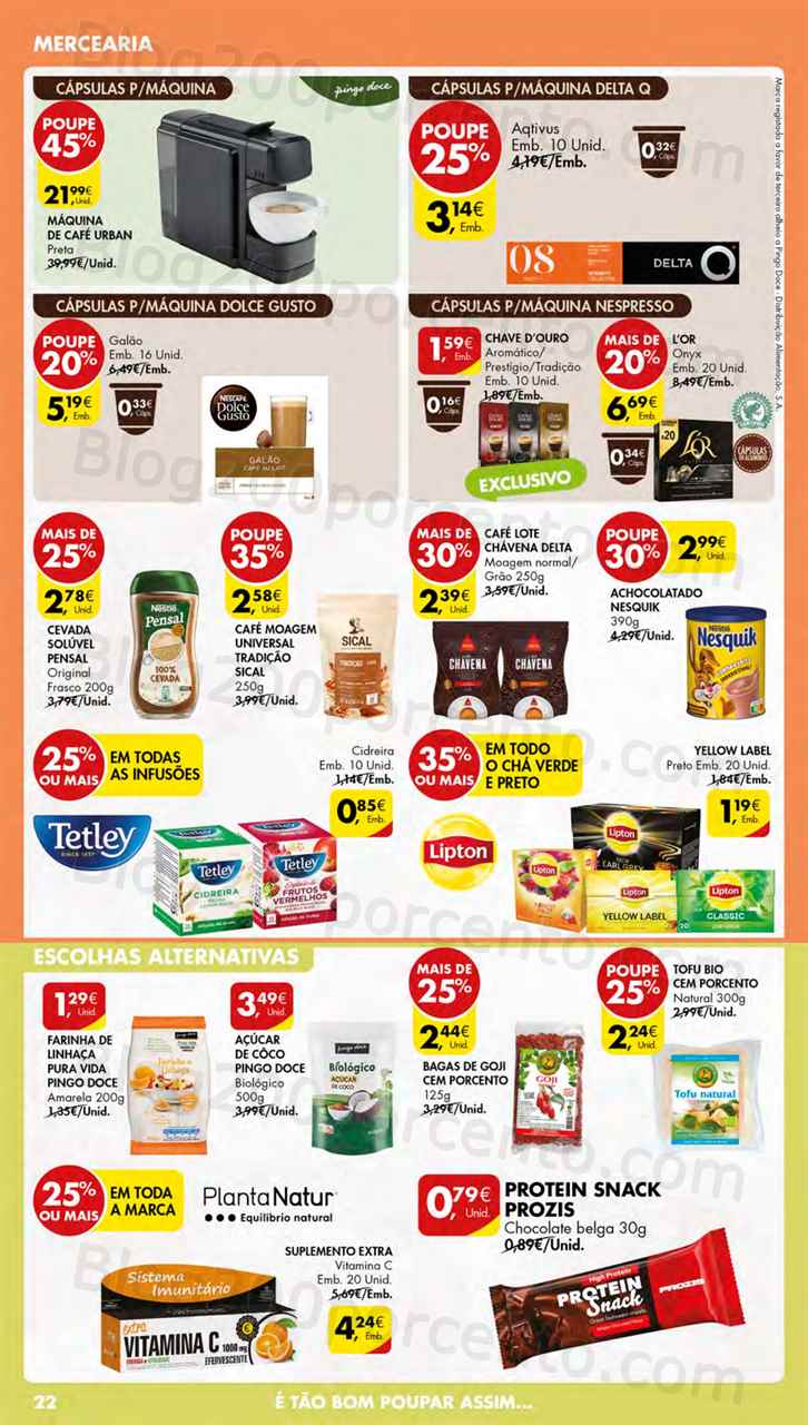 Folheto Pingo Doce Lojas Pequenas Promo&ccedil;&otilde;es de 16 a 22 maio
