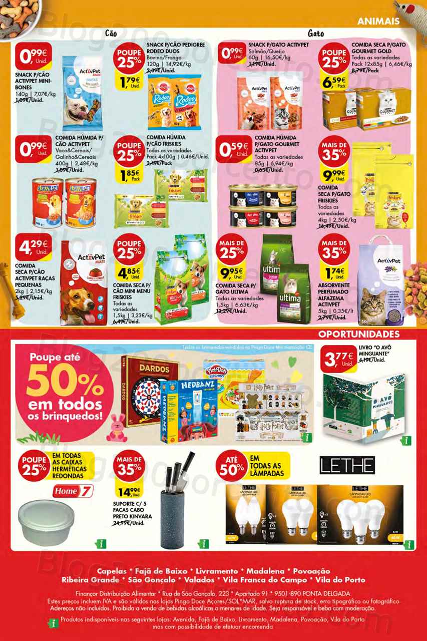 Folheto Pingo Doce A&ccedil;ores Promo&ccedil;&otilde;es de 18 a 24 maio