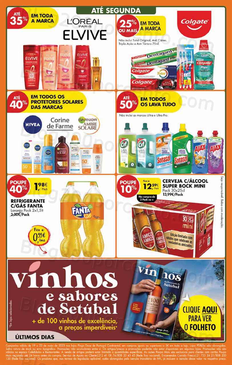 Folheto Pingo Doce Promo&ccedil;&otilde;es Fim de Semana – 19 a 22 maio