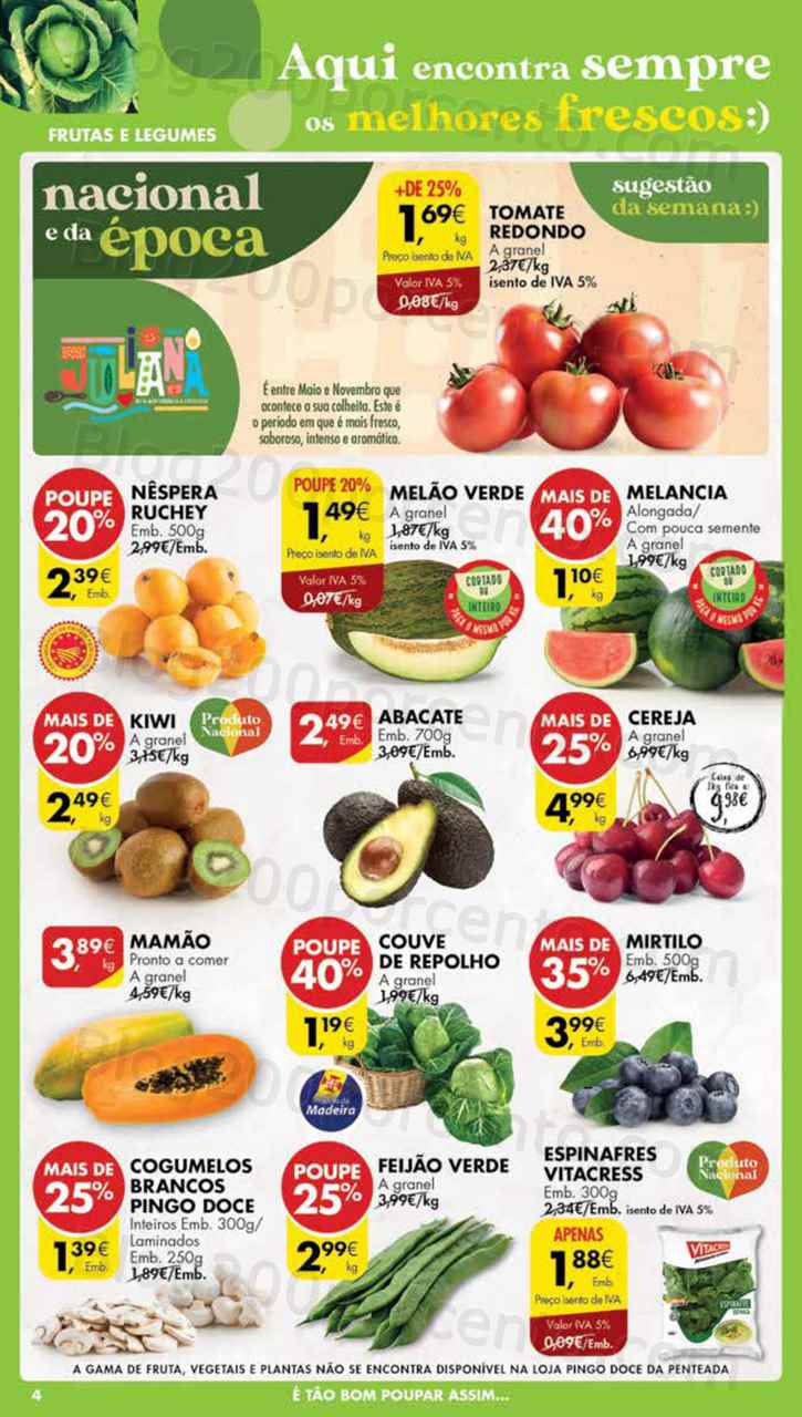 Folheto Pingo Doce Madeira Promo&ccedil;&otilde;es de 23 a 29 maio