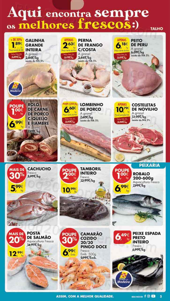 Folheto Pingo Doce Madeira Promo&ccedil;&otilde;es de 23 a 29 maio