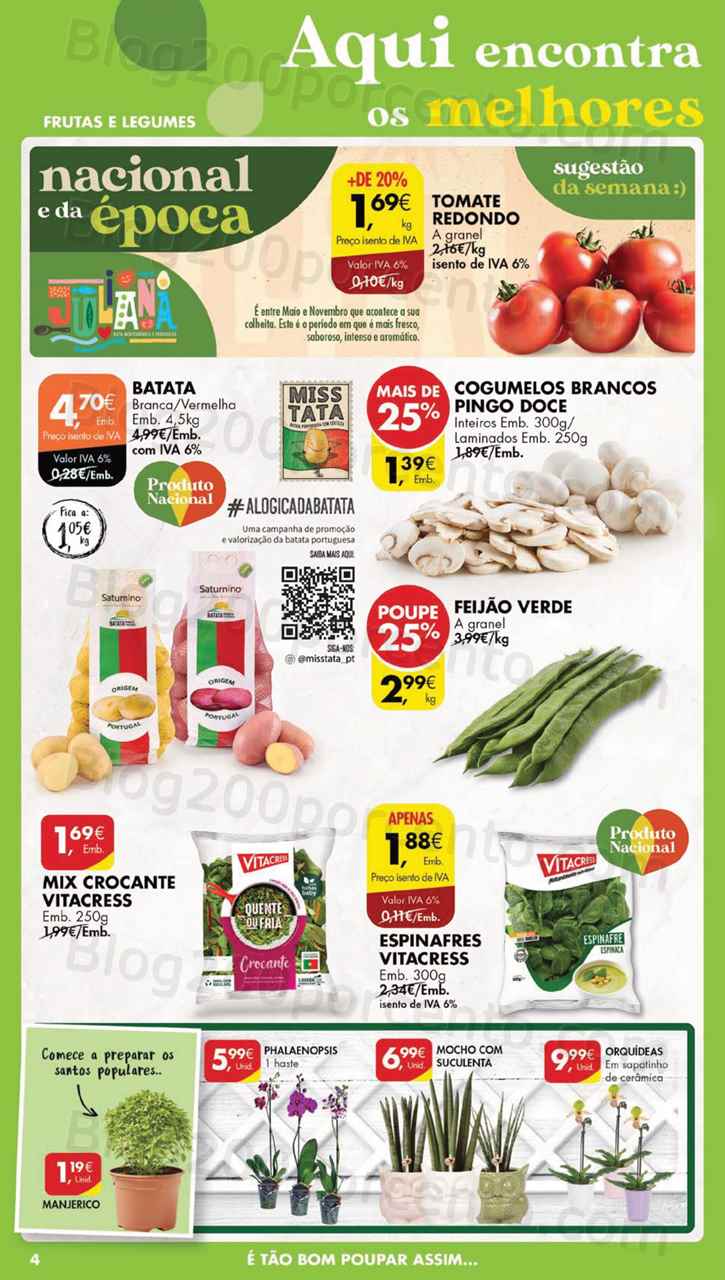 Folheto Pingo Doce Lojas Grandes Promo&ccedil;&otilde;es de 23 a 29 maio