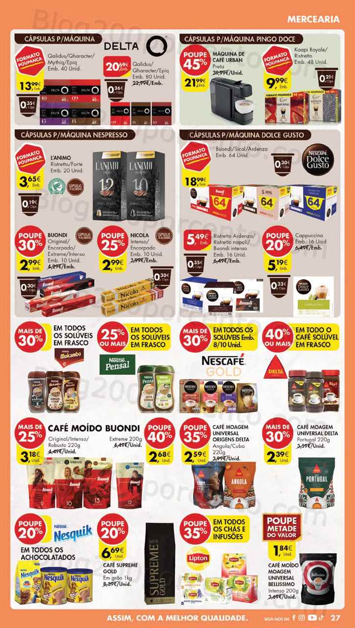 Folheto Pingo Doce Lojas Grandes Promo&ccedil;&otilde;es de 23 a 29 maio