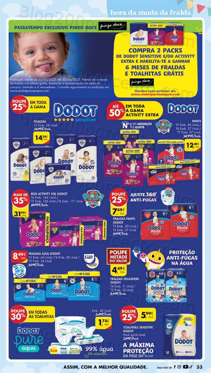 Folheto Pingo Doce Lojas Grandes Promo&ccedil;&otilde;es de 23 a 29 maio