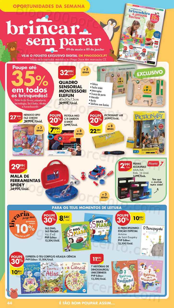 Folheto Pingo Doce Lojas Grandes Promo&ccedil;&otilde;es de 23 a 29 maio
