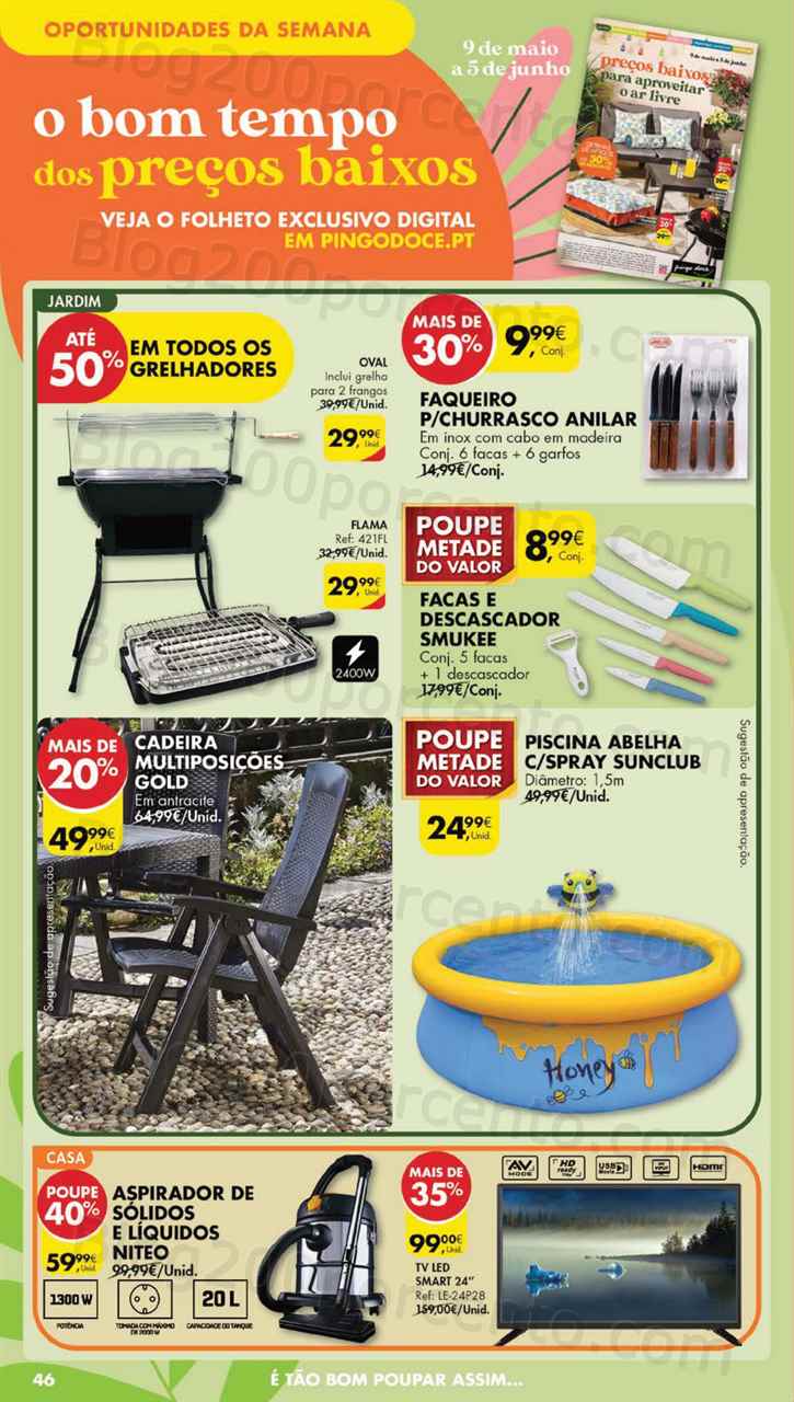 Folheto Pingo Doce Lojas Grandes Promo&ccedil;&otilde;es de 23 a 29 maio