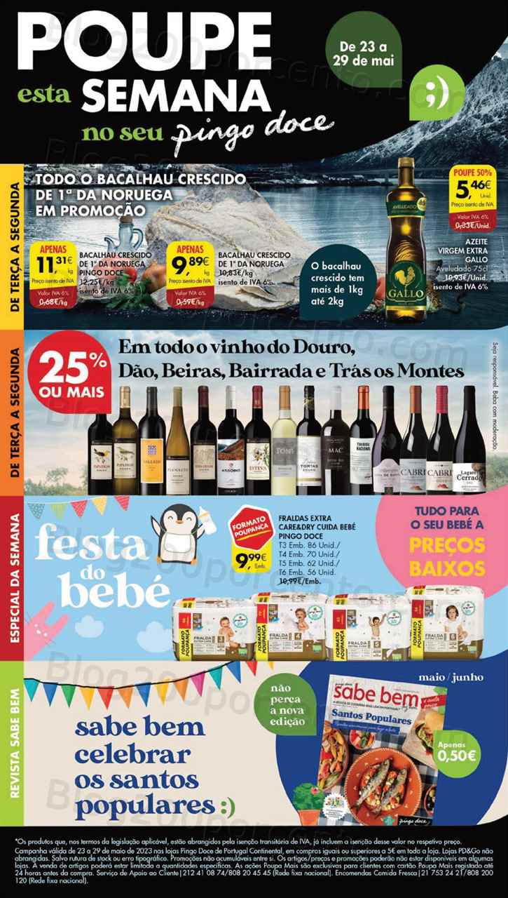 Folheto Pingo Doce Lojas Grandes Promo&ccedil;&otilde;es de 23 a 29 maio