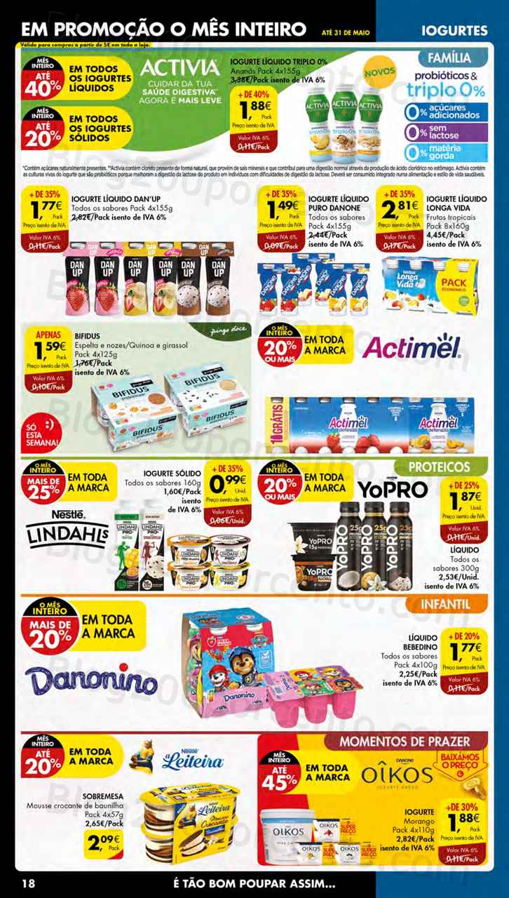 Folheto Pingo Doce Pequenas Promo&ccedil;&otilde;es de 23 a 29 maio
