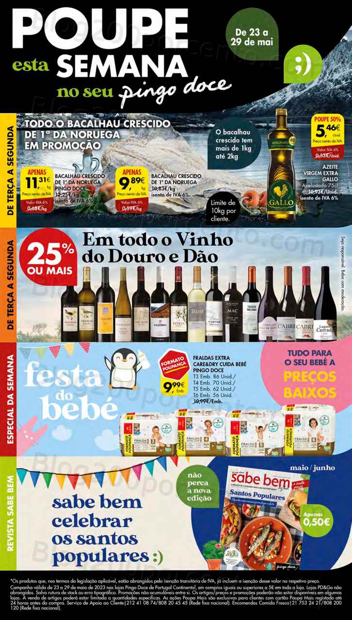 Folheto Pingo Doce Pequenas Promo&ccedil;&otilde;es de 23 a 29 maio