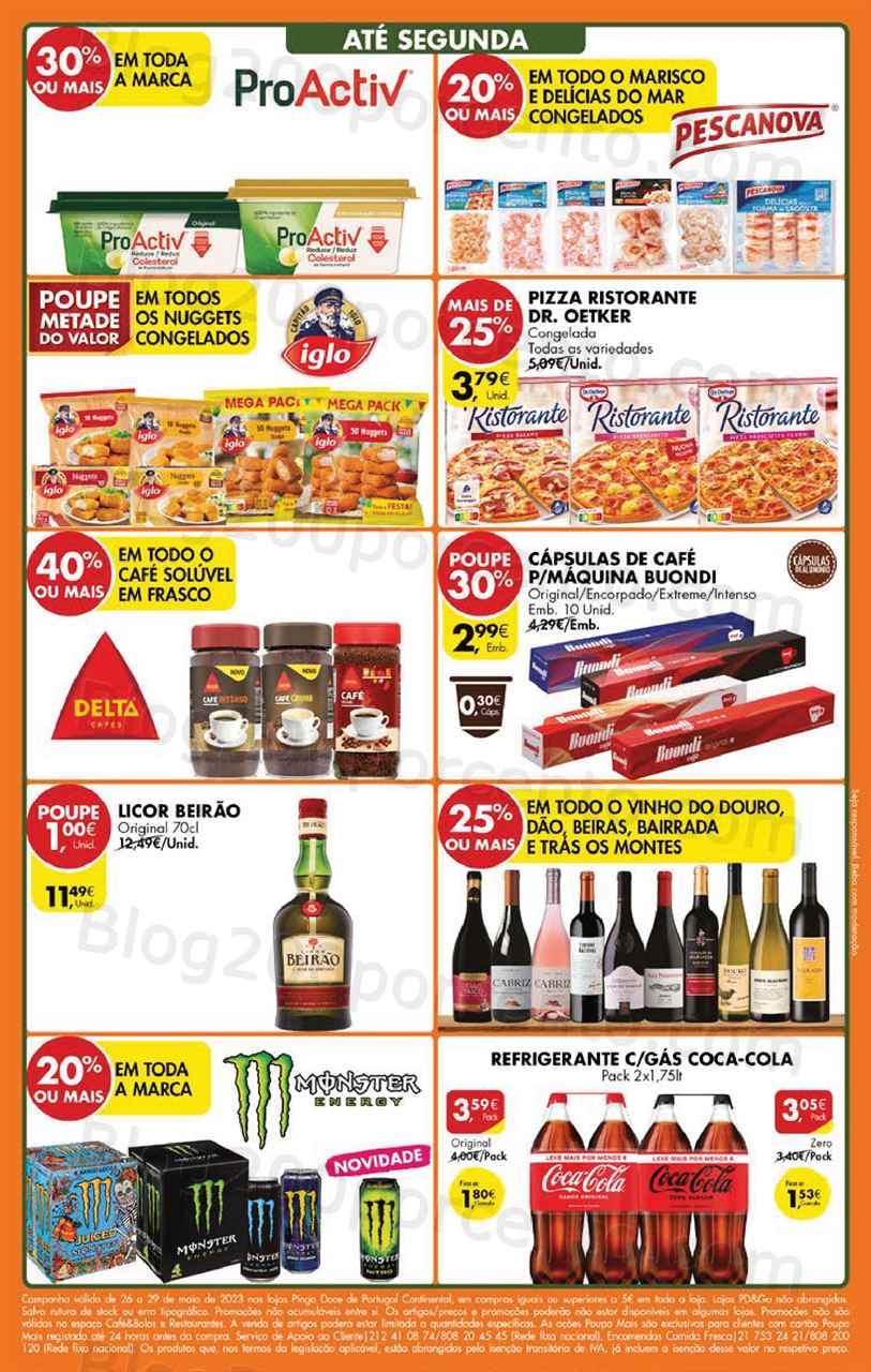Folheto Pingo Doce Promo&ccedil;&otilde;es Fim de Semana – 26 a 29 maio