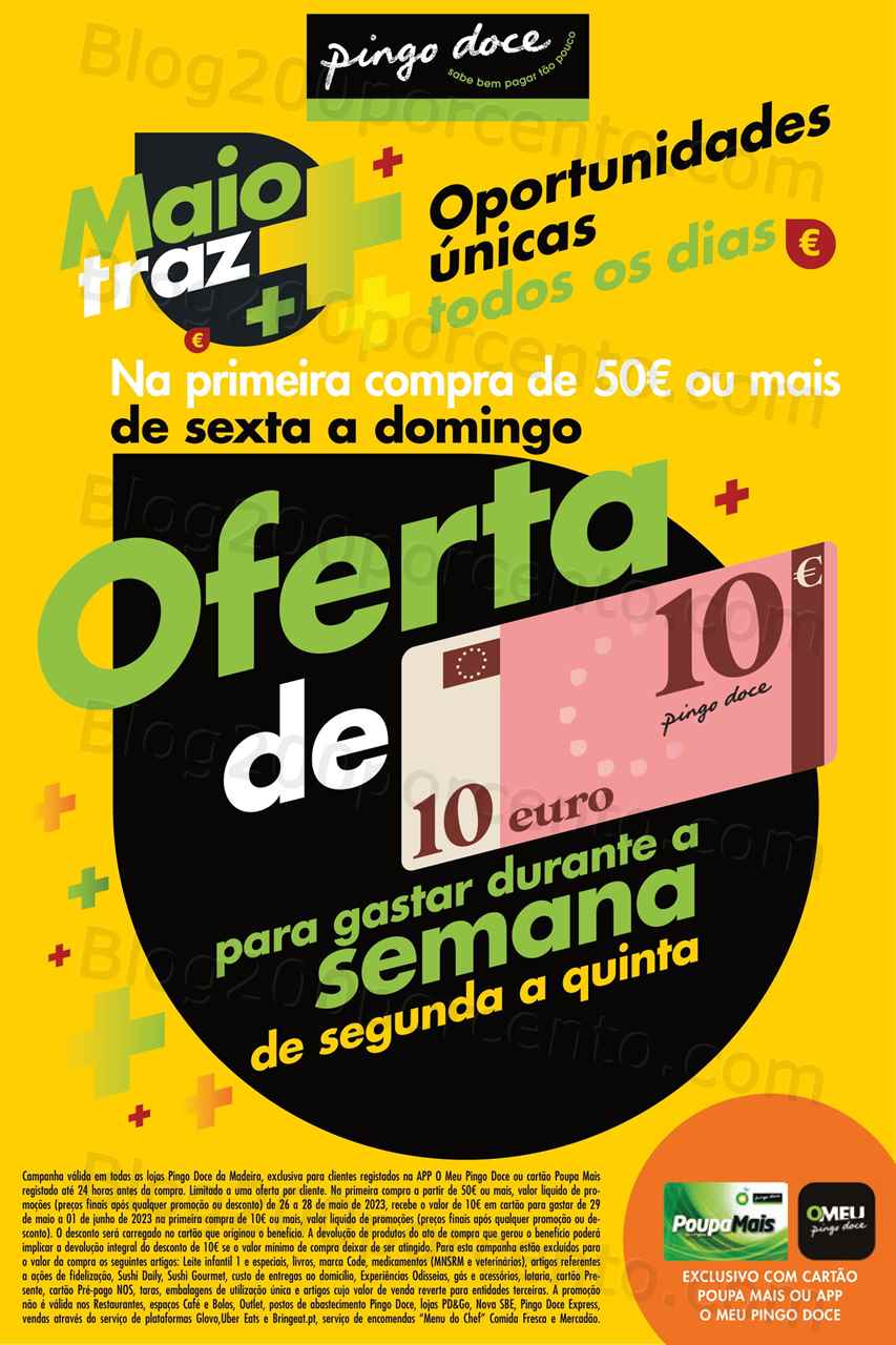 Folheto Pingo Doce Madeira Promo&ccedil;&otilde;es Fim de Semana – 26 a 29 maio