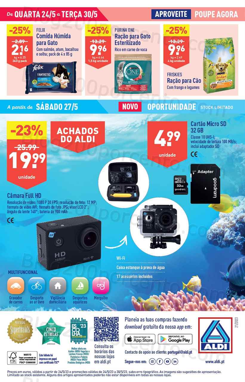 Antevis&atilde;o Folheto ALDI Bazar Promo&ccedil;&otilde;es de 24 a 30 maio
