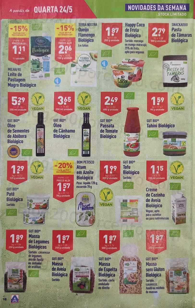 Antevis&atilde;o Folheto ALDI Promo&ccedil;&otilde;es de 24 a 30 maio