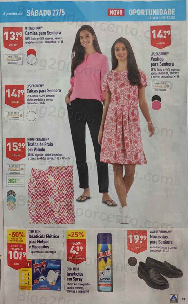 Antevis&atilde;o Folheto ALDI Promo&ccedil;&otilde;es de 24 a 30 maio