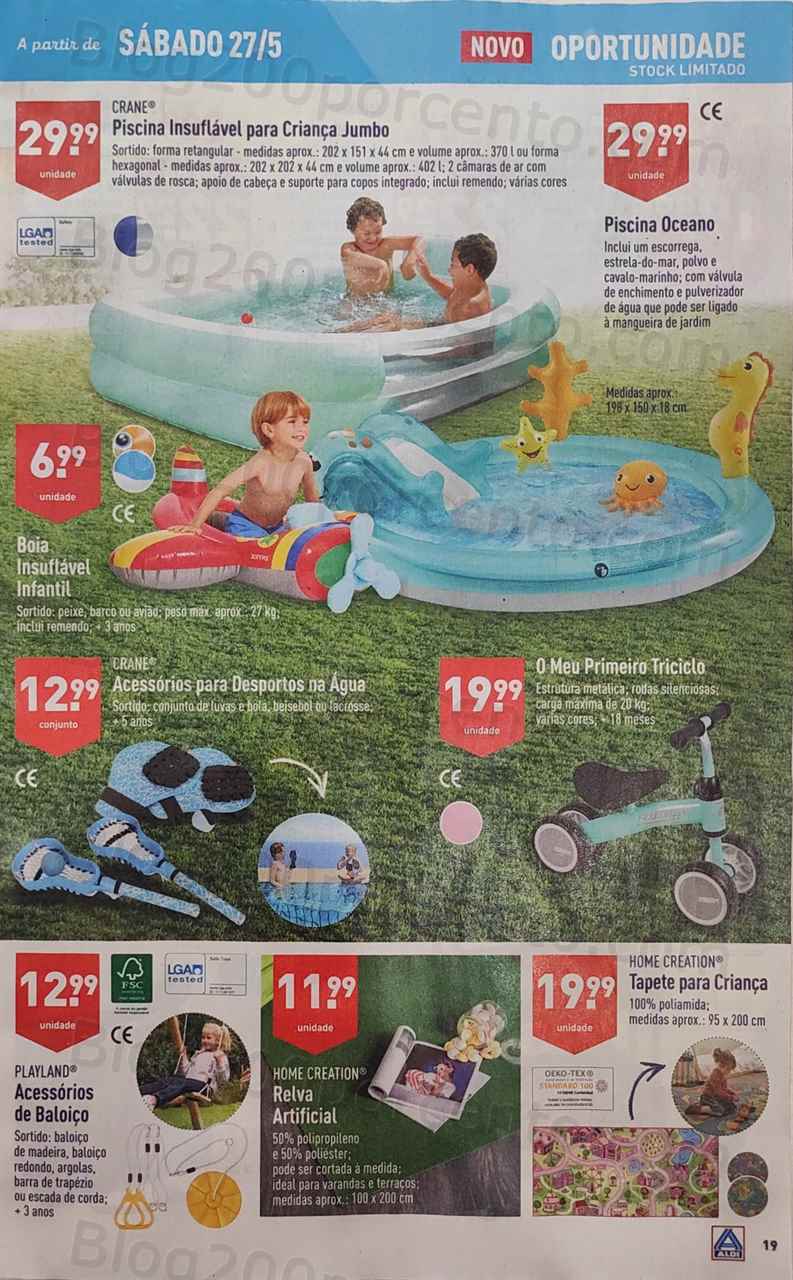 Antevis&atilde;o Folheto ALDI Promo&ccedil;&otilde;es de 24 a 30 maio
