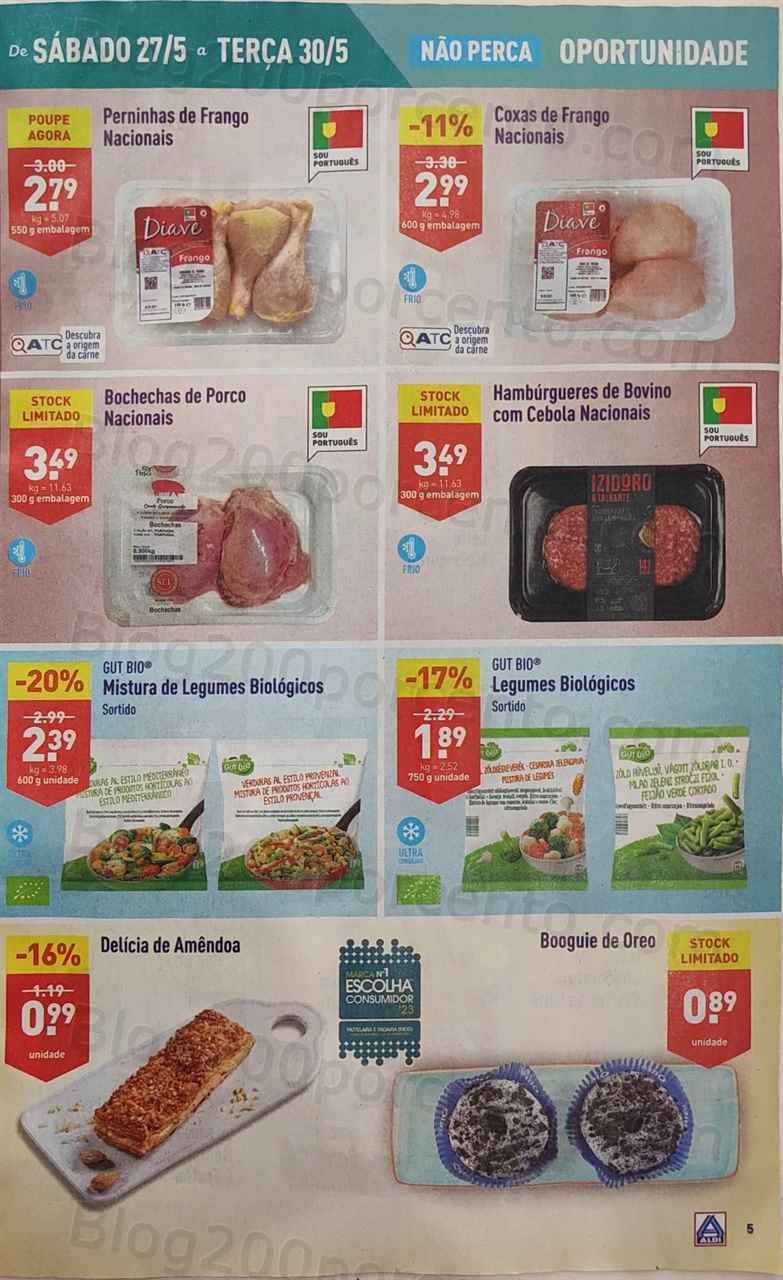 Antevis&atilde;o Folheto ALDI Promo&ccedil;&otilde;es de 24 a 30 maio