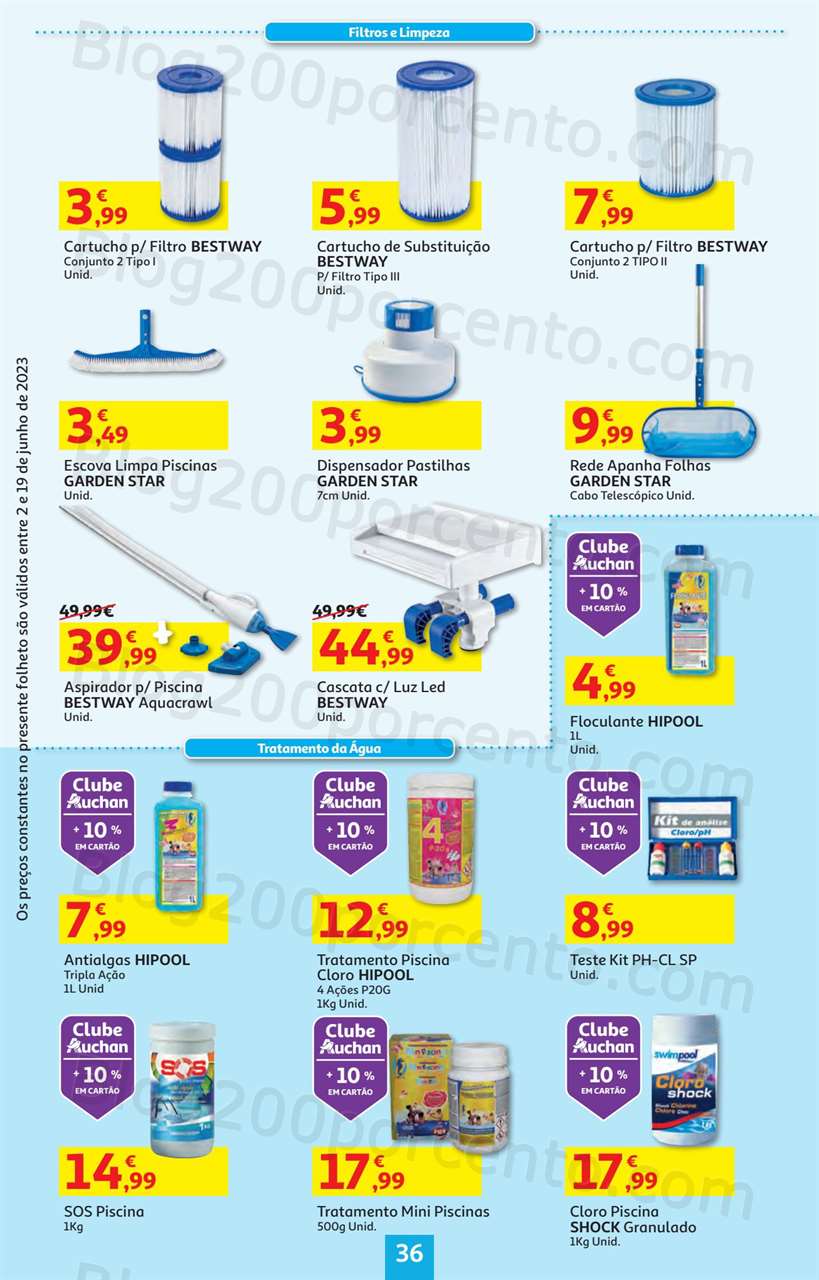 Antevis&atilde;o Folheto AUCHAN Bazar Promo&ccedil;&otilde;es de 2 a 19 junho
