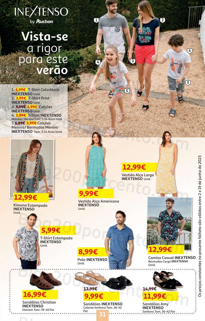 Antevis&atilde;o Folheto AUCHAN Bazar Promo&ccedil;&otilde;es de 2 a 19 junho