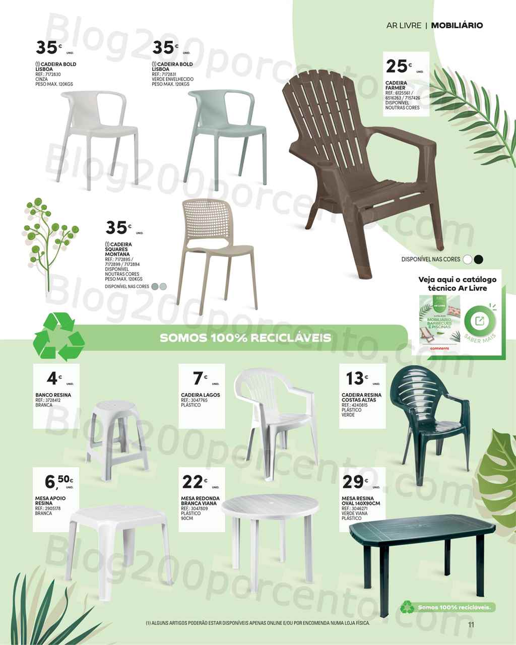 Antevis&atilde;o Folheto CONTINENTE Ar Livre Promo&ccedil;&otilde;es de 16 maio a 25 junho