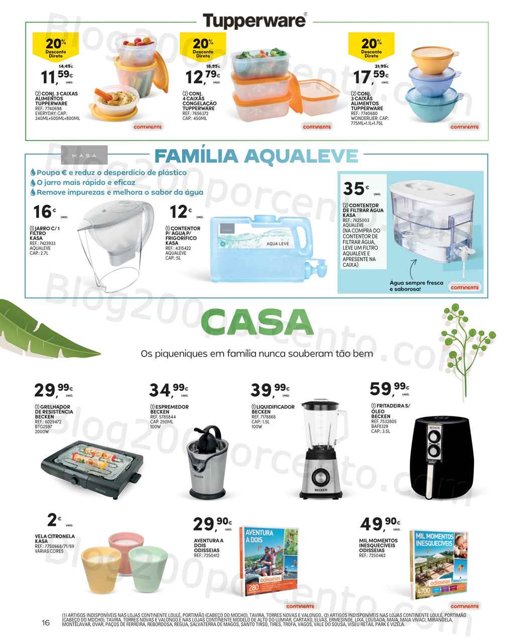 Antevis&atilde;o Folheto CONTINENTE Ar Livre Promo&ccedil;&otilde;es de 16 maio a 25 junho