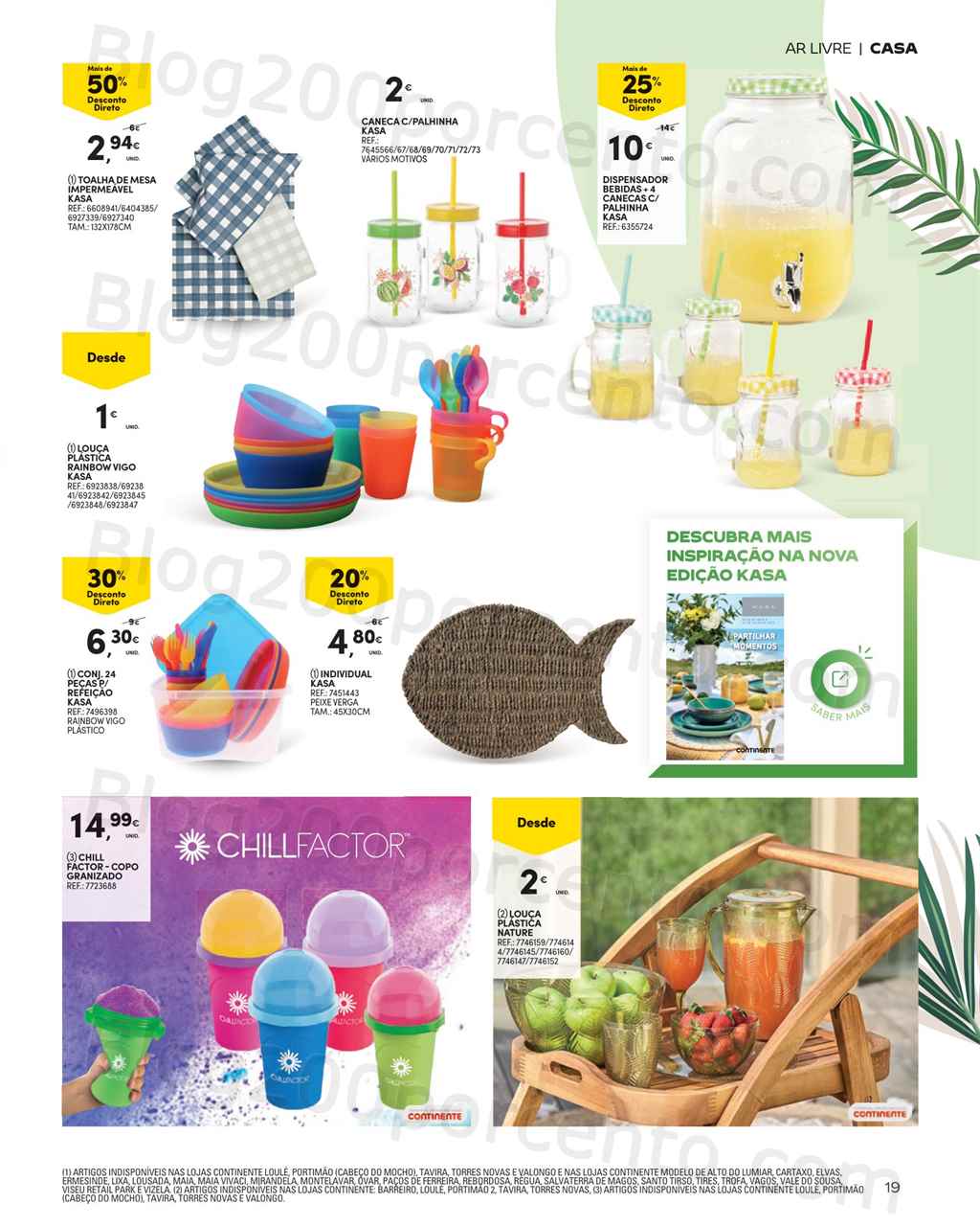 Antevis&atilde;o Folheto CONTINENTE Ar Livre Promo&ccedil;&otilde;es de 16 maio a 25 junho