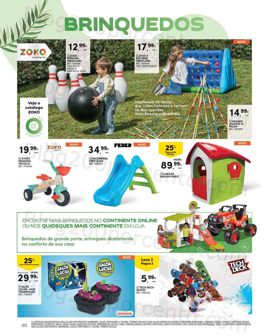Antevis&atilde;o Folheto CONTINENTE Ar Livre Promo&ccedil;&otilde;es de 16 maio a 25 junho