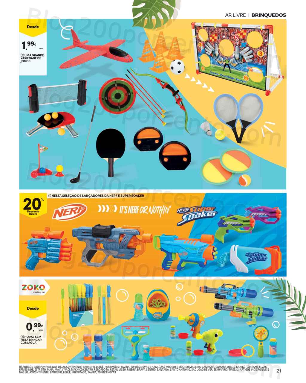 Antevis&atilde;o Folheto CONTINENTE Ar Livre Promo&ccedil;&otilde;es de 16 maio a 25 junho