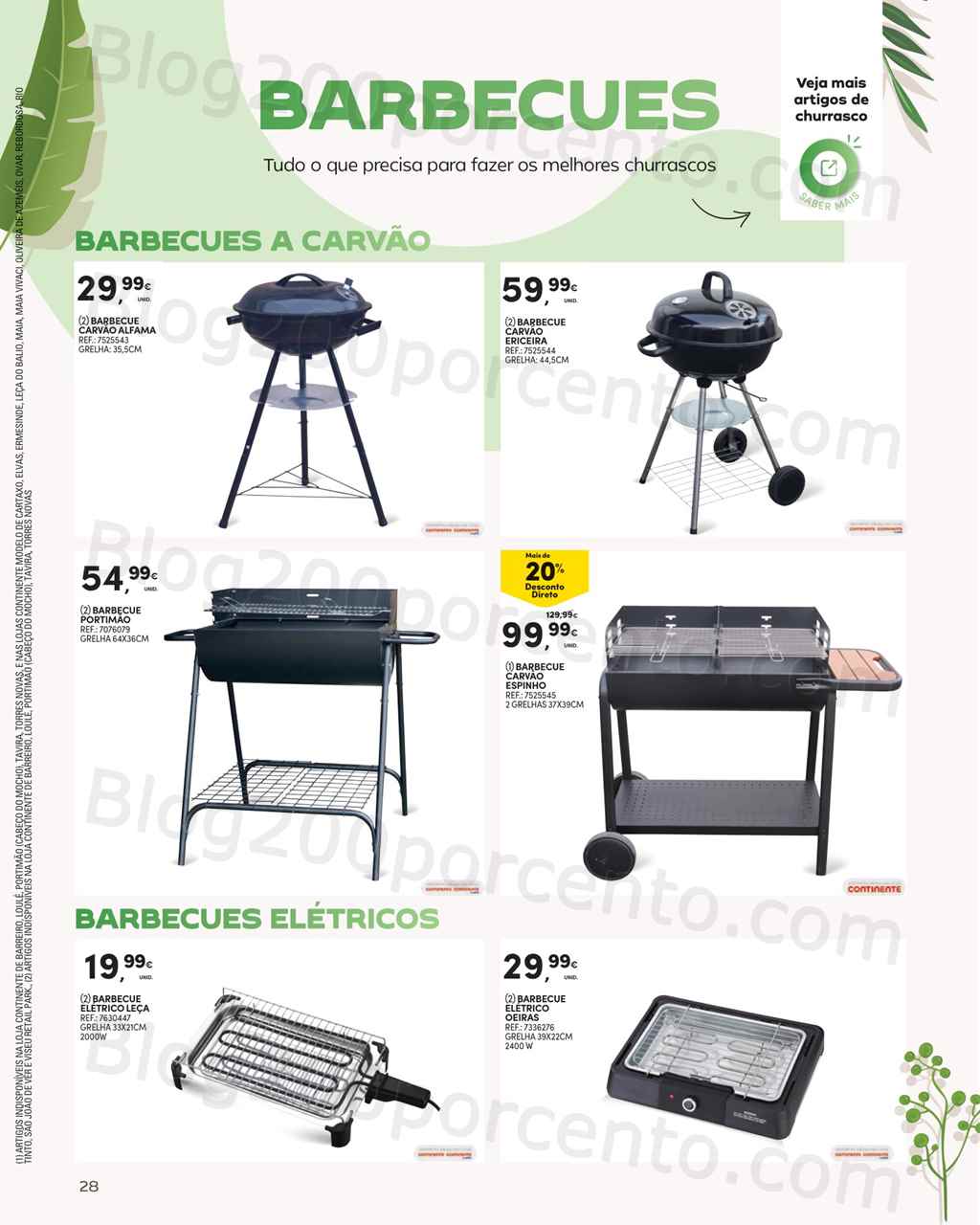 Antevis&atilde;o Folheto CONTINENTE Ar Livre Promo&ccedil;&otilde;es de 16 maio a 25 junho