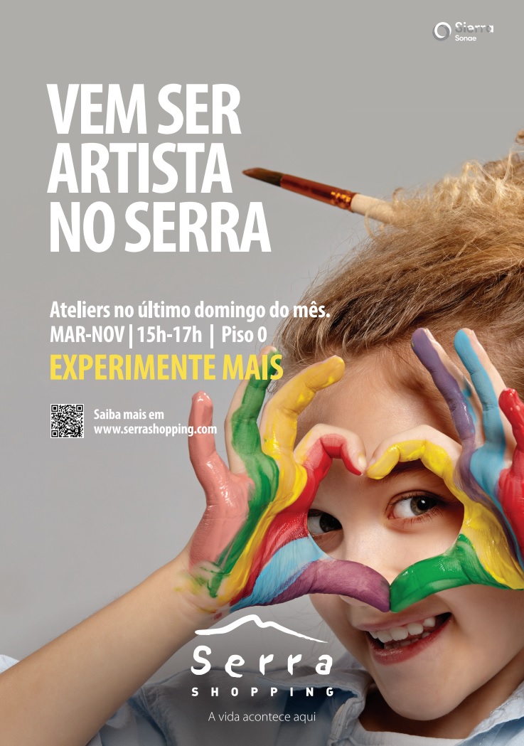 Aten&ccedil;&atilde;o mi&uacute;dos: Centro comercial estreia atelier criativo