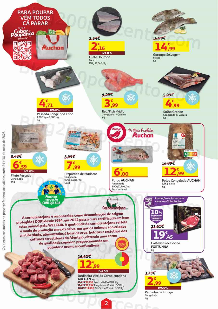 Folheto AUCHAN Promo&ccedil;&otilde;es de 24 a 30 maio