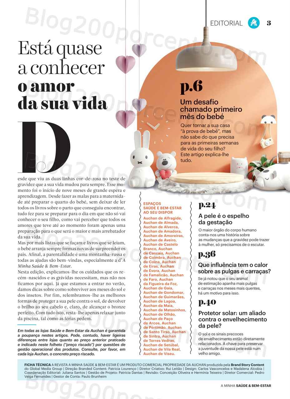 Folheto AUCHAN Sa&uacute;de e Bem-Estar Promo&ccedil;&otilde;es de 31 maio a 1 julho